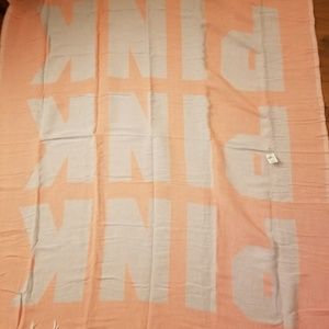 Victoria secret pink blanket 2 for 75